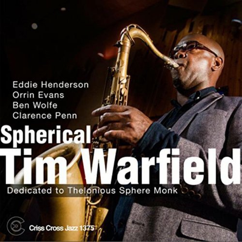 "Saxophonist in gray suit plays instrument, with white text on dark background."