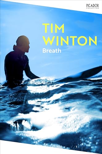 Book cover featuring a silhouetted surfer on a surfboard in bright blue ocean water.