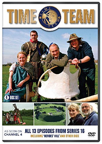 DVD case for "Time Team" series 16, featuring a group of people outdoors.