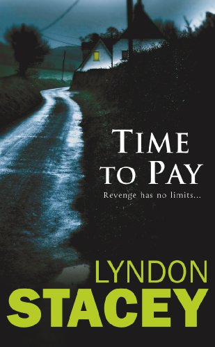 Book cover: dark road leading to a lit house, text “Time to Pay”.