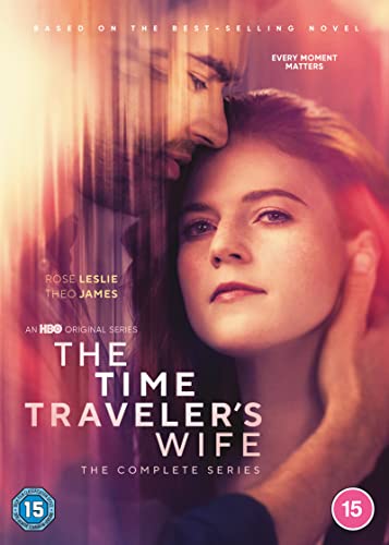 DVD cover for The Time Traveler's Wife featuring a man and woman embracing.