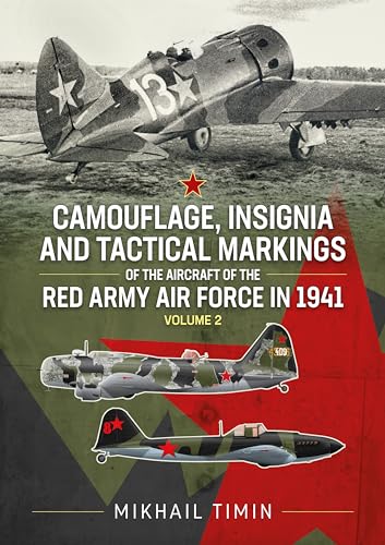 Book cover depicting Soviet aircraft camouflage and markings from 1941.