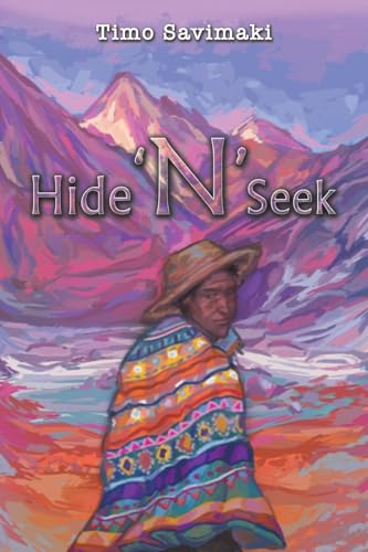 Book cover: man in hat, mountains, title "Hide 'N' Seek".