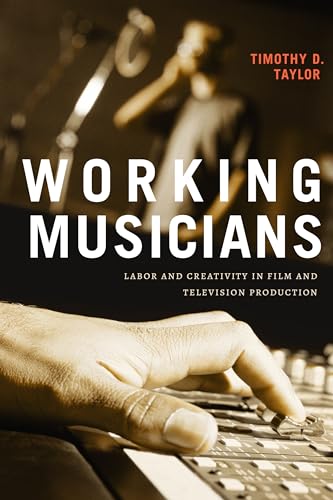 Book cover featuring a musician at a mixing console.