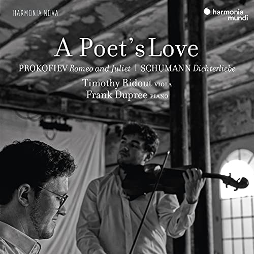 CD cover featuring two musicians with a viola and piano.