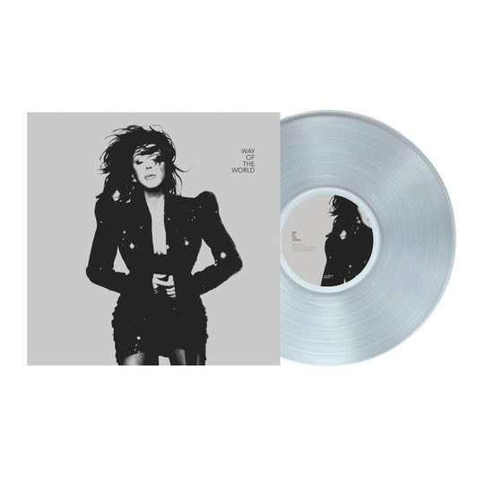 Tina Arena's "Way Of The World" vinyl record with silver disc.