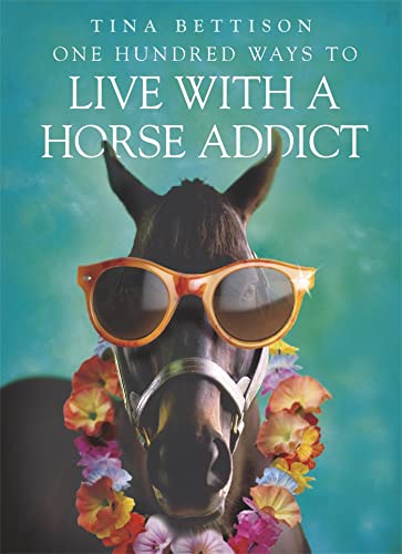 Book cover: horse wearing sunglasses and a floral lei.