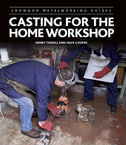 Book cover showing two people in protective gear pouring molten metal in a workshop.