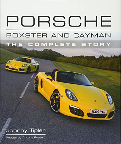 Book cover featuring two yellow Porsche sports cars driving on a road.