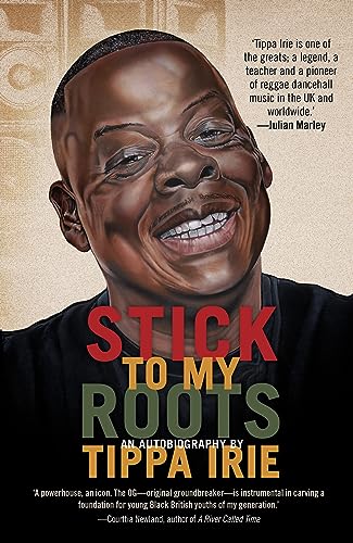 Book cover featuring a portrait of Tippa Irie with bold title text.
