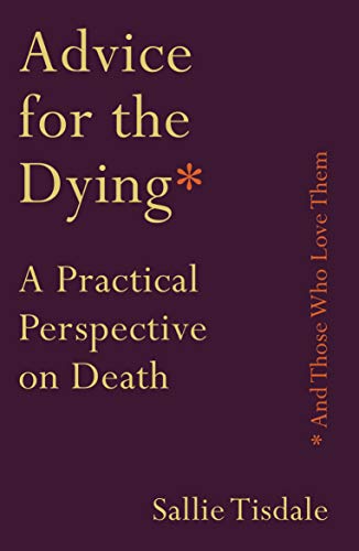 Book cover with dark purple background and gold text by author Sallie Tisdale.