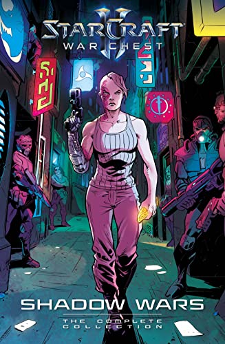 “StarCraft” comic cover featuring a pink-skinned woman with a robotic arm.
