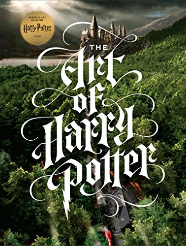Book cover for “The Art of Harry Potter” featuring Hogwarts castle.