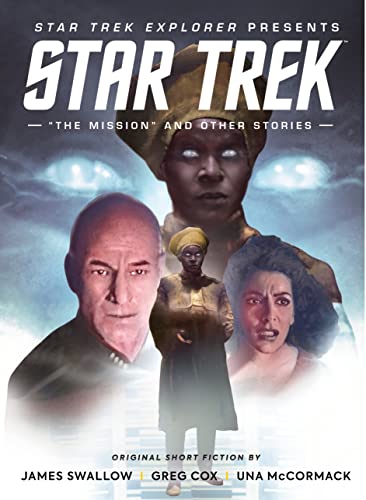 Star Trek Explorer book cover featuring Spock and other characters.