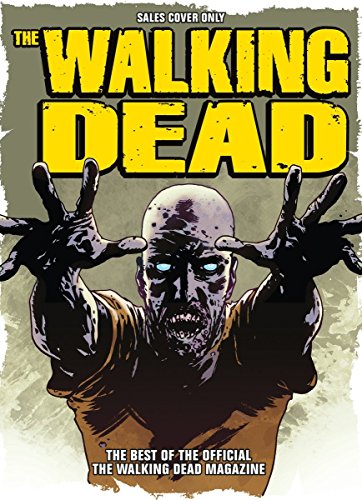 The Walking Dead" companion book cover featuring a zombie reaching forward.