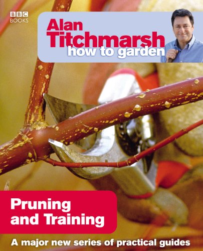 Book cover featuring Alan Titchmarsh, pruning shears, and branches.