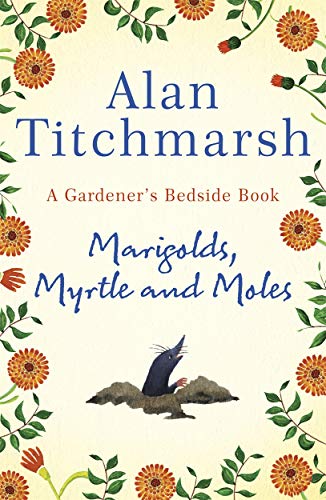 Book cover with floral border, title, author, and illustration of a mole.