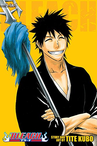 Bleach manga volume 10 cover featuring a smiling character with a zanpakuto.