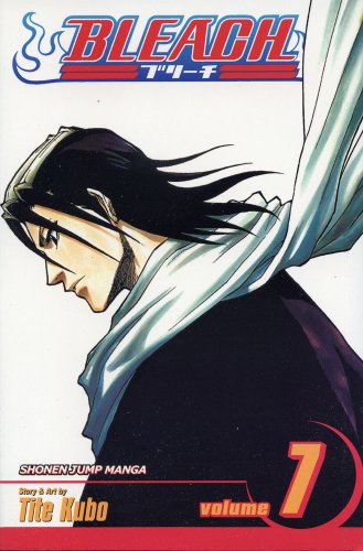Bleach manga volume 7 cover featuring a dark-haired man in profile.