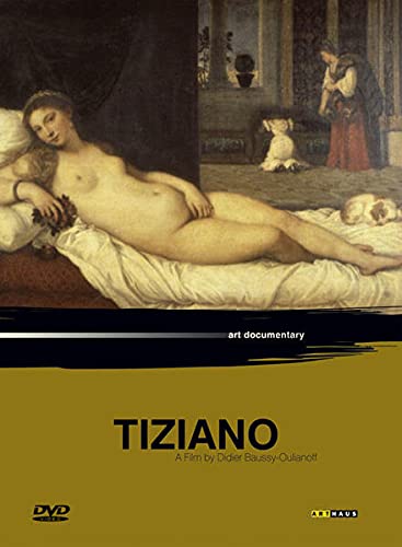DVD cover featuring Titian’s painting of a reclining nude woman.