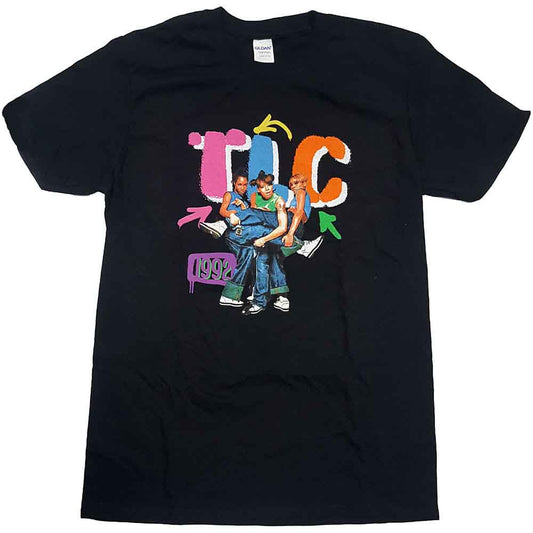 Black unisex t-shirt, size XX-Large, with "Kicking Group" graphic design.