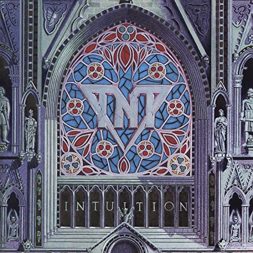 CD cover for "TNT - Intuition" featuring a stained-glass window design.