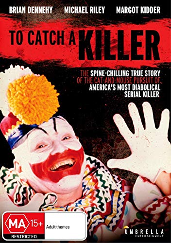 DVD cover for To Catch A Killer featuring a man in clown makeup.
