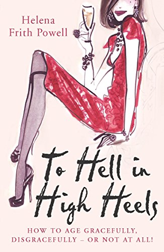 Book cover: watercolor illustration of a woman in red dress and heels.