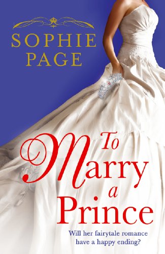 Book cover: woman in white gown, title "To Marry a Prince".