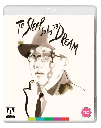 To Sleep So As To Dream" Blu-ray cover featuring a sketched man in a hat.