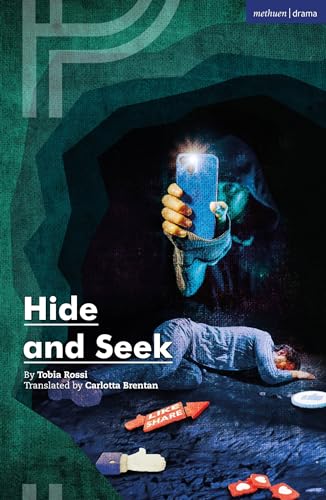 Play cover: hand holding phone over person in a dark cave.