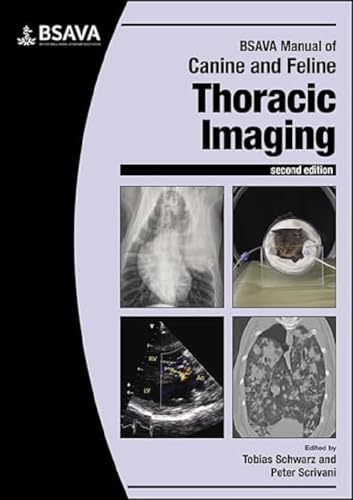 Book cover: "BSAVA Manual of Canine and Feline Thoracic Imaging," second edition.