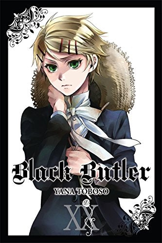 Black Butler volume 20 cover featuring a blonde character in a suit.