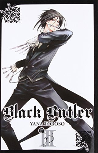 Black Butler, Vol. 3 manga cover featuring a man in a suit.
