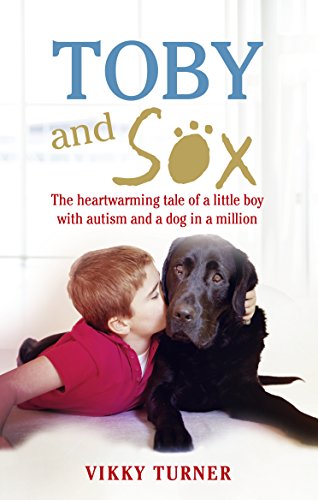 Book cover featuring a boy hugging a large black Labrador dog.