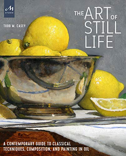 Book cover featuring a classical oil painting of lemons in a bowl.
