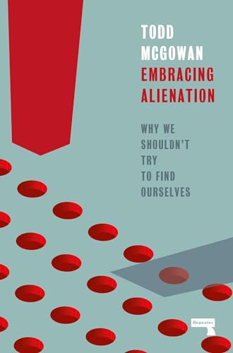 Book cover: “Embracing Alienation” with red and blue geometric shapes.