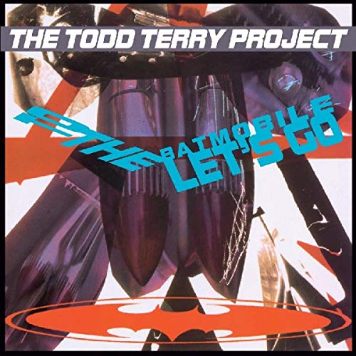 Vinyl album cover featuring a person in a Batman costume, with bold text overlay.