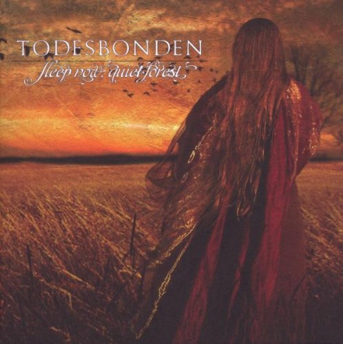 CD cover: woman with long hair in a golden, misty landscape.