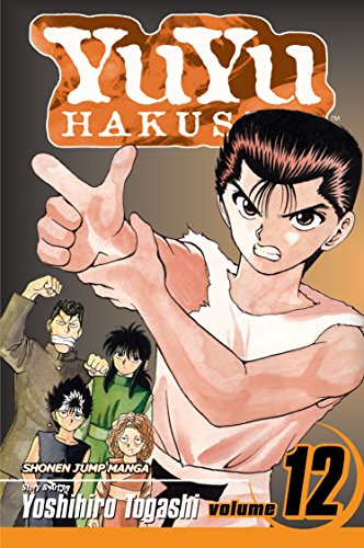 Yu Yu Hakusho manga volume 12 cover featuring Yusuke Urameshi and his team.
