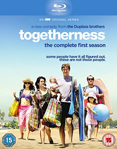 Togetherness" Season 1 Blu-ray cover with a family walking on a beach.