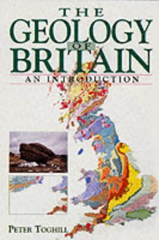Book cover: "Geology of Britain" with map of Britain and rock photo.