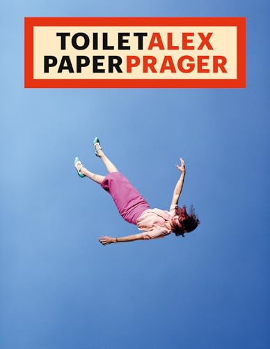 Book cover with a person falling against a bright blue sky.