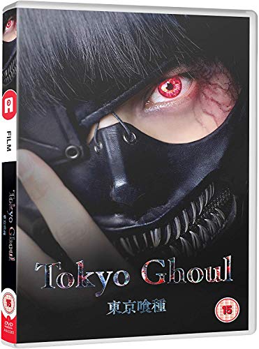 DVD cover for "Tokyo Ghoul" live action film, featuring a masked character.