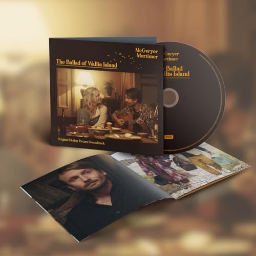 CD case and disc for "The Ballad of Wallis Island" soundtrack.
