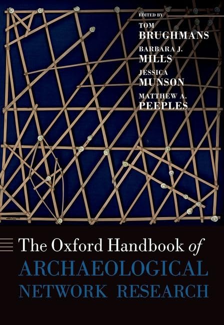 Book cover featuring a network of intersecting wooden sticks against a dark blue background.