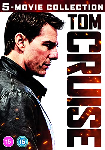 Tom Cruise 5-Movie Collection DVD cover featuring a portrait of the actor.