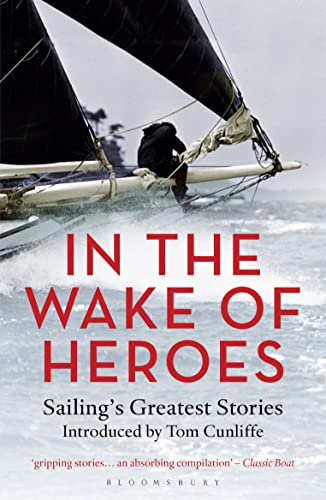 Book cover showingSCC showing a sailor on a boat in rough seas.LH.