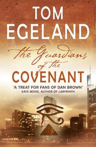 Book cover: "The Guardians of the Covenant" with an eye and pyramid.