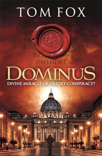Book cover for "Dominus" featuring St. Peter's Basilica and a wax seal.